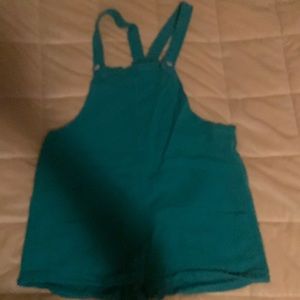 Green overall, Asian style.